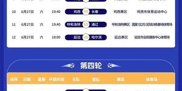 星空体育官方入口-4主3客｜“东北超”常规赛，哈尔滨队完整赛程出炉